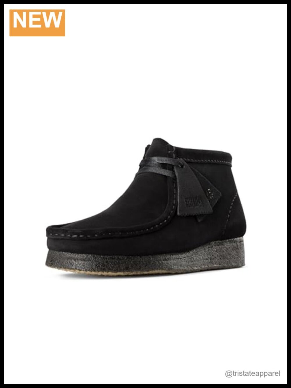 Suede Ankle Boots Lace Up Chukka Leather Lining Round Toe